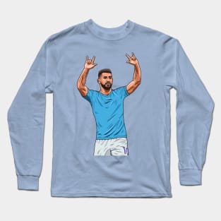 Sergio Aguero Long Sleeve T-Shirt